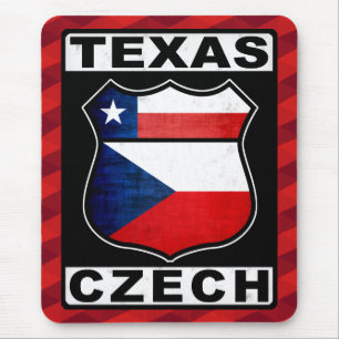 Texas Czech American Mousemat Mouse Pad