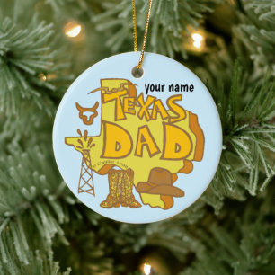 Texas Dad ornament