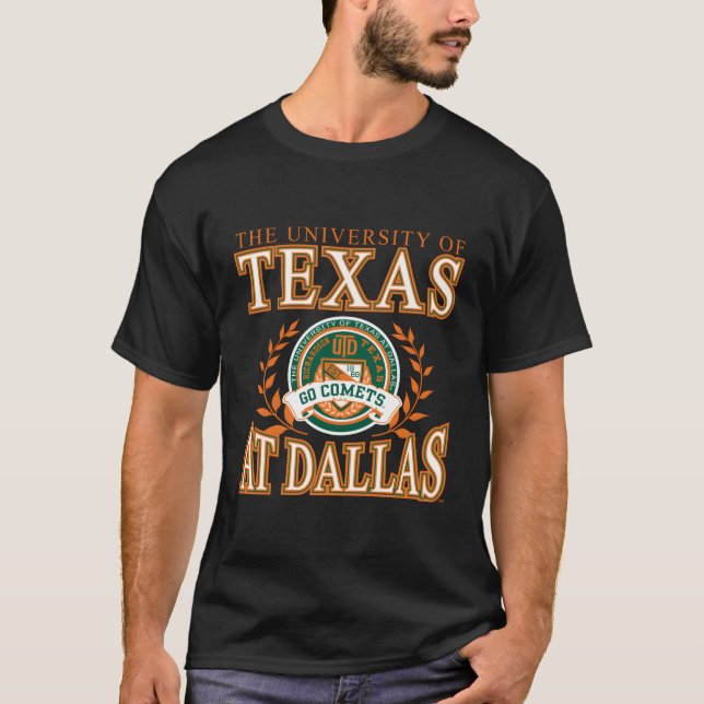 Texas Dallas Comets Laurels T-Shirt (Front)