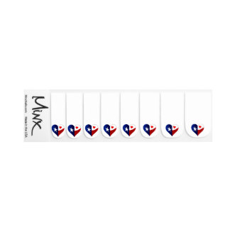 Texas Day Minx Nail Art