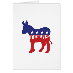 Texas Democrat Donkey Cards