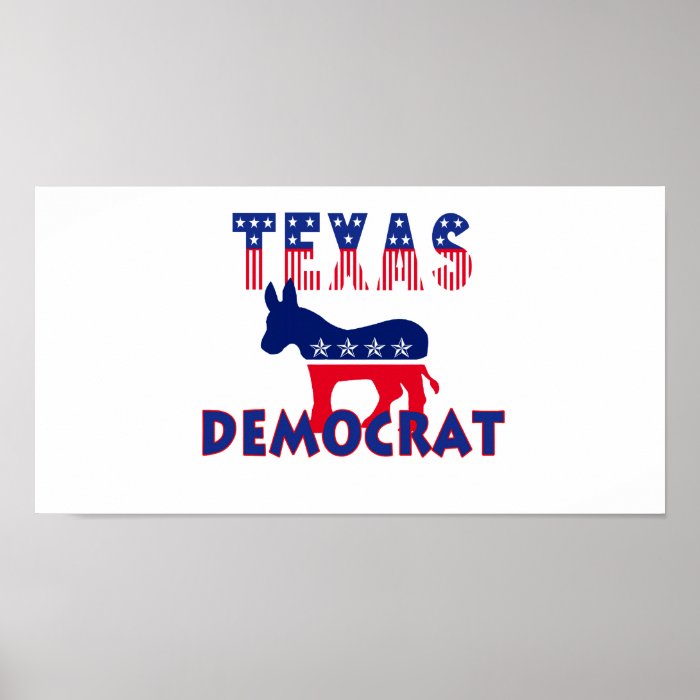 Texas Democrat Print