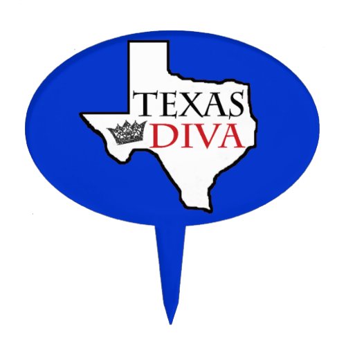 Texas Diva Cake Topper