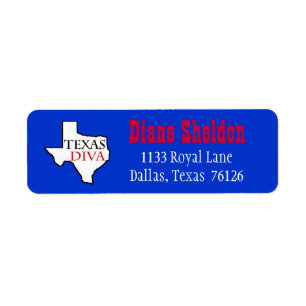 Texas Diva Label