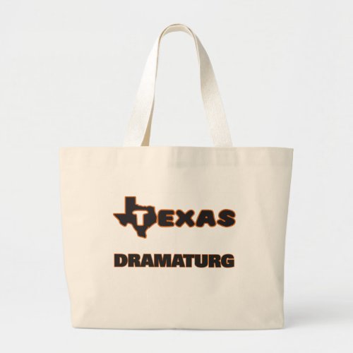 Texas Dramaturg Large Tote Bag
