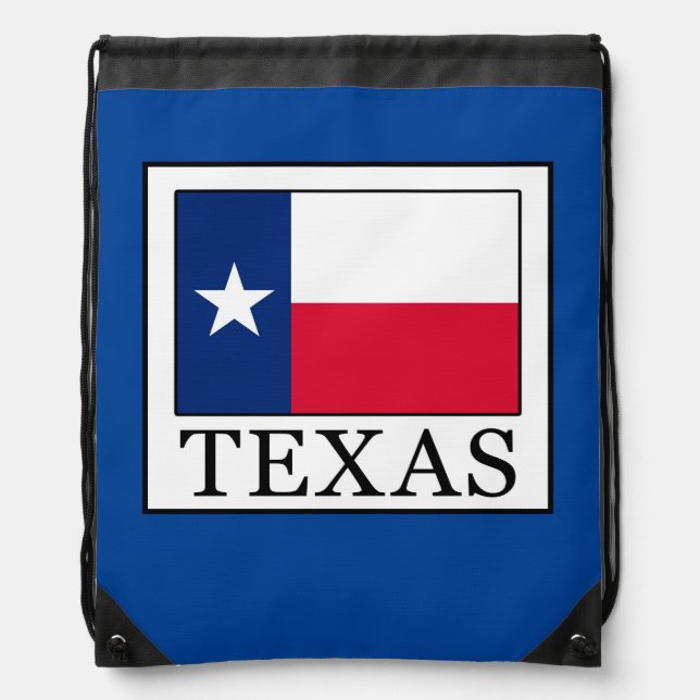 Texas Drawstring Bag (Front)