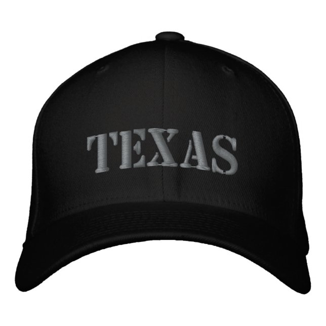 Texas Embroidered Hat (Front)