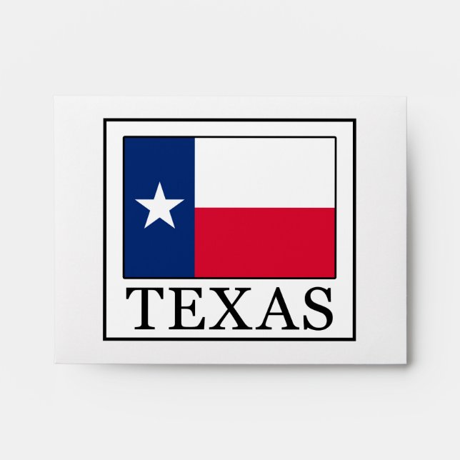 Texas Envelope (Front)