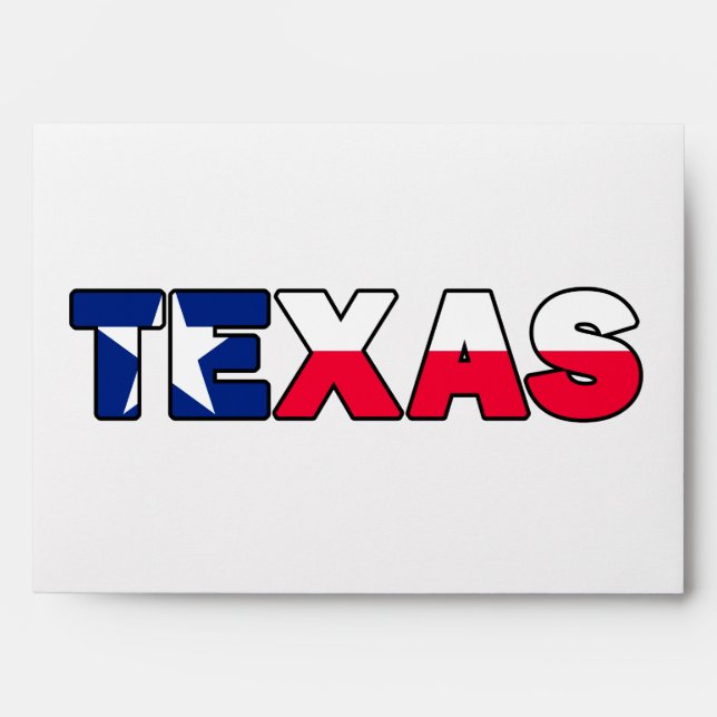 Texas Envelope (Front)