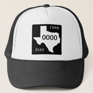 Texas Farm Road Trucker Hat