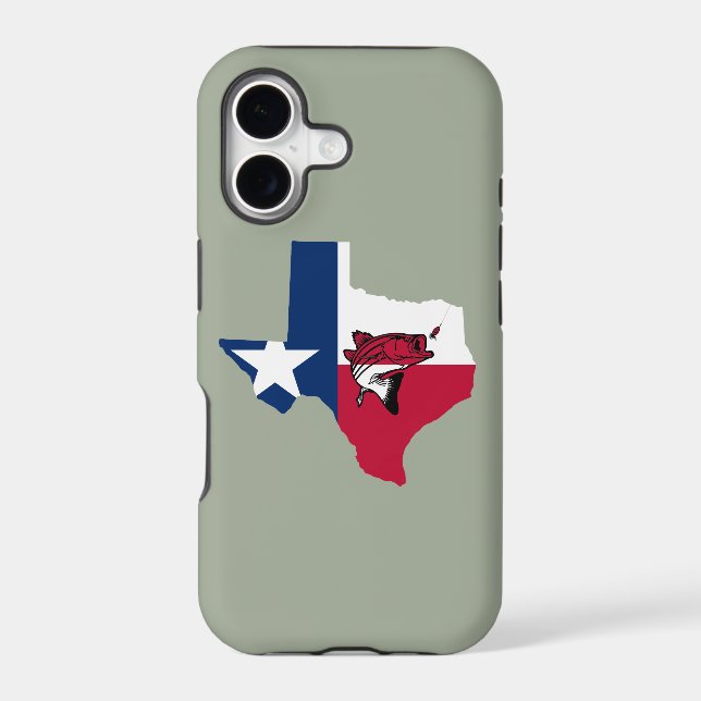 Texas Fishing Iphone Case (Back)