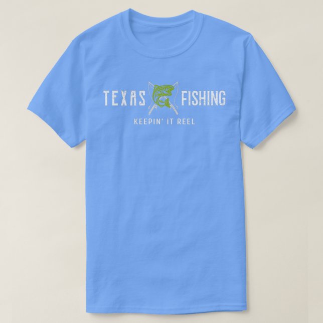 Texas Fishing T-Shirt (Design Front)