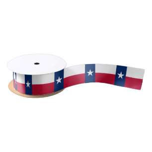 Texas flag, American state flag ribbon