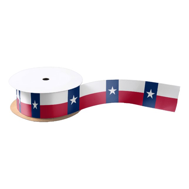 Texas flag, American state flag ribbon (Spool)