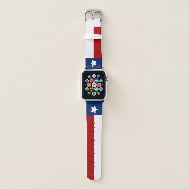 Texas flag apple watch band (Front)