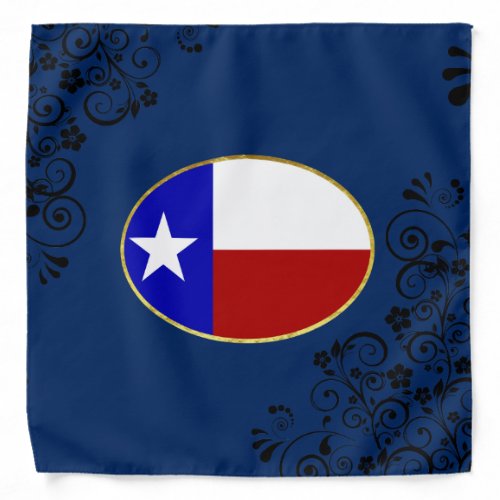Texas flag bandana