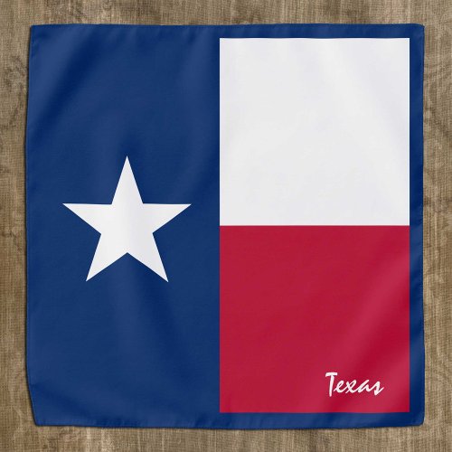 Texas Flag bandana Texas patriots fashion USA Bandana