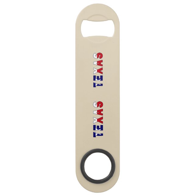 Texas Flag Bar Key (Front)
