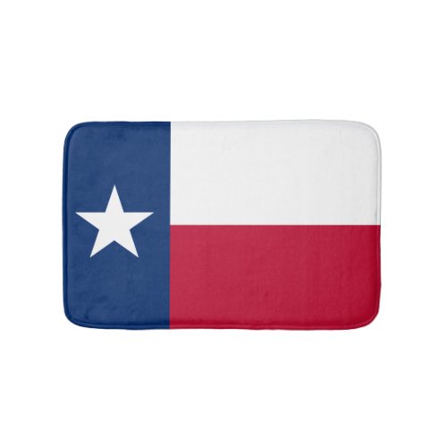 Texas flag bath mat  Texan bathroom rug