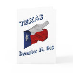 TEXAS FLAG & BIRTHDAY CARD