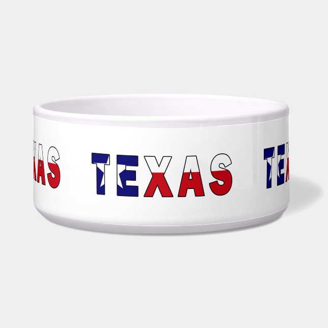 Texas Flag Bowl (Front)