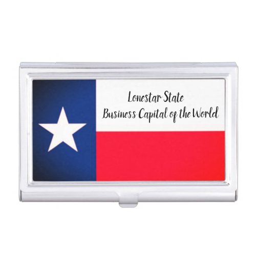 Texas Flag Business Card Holders