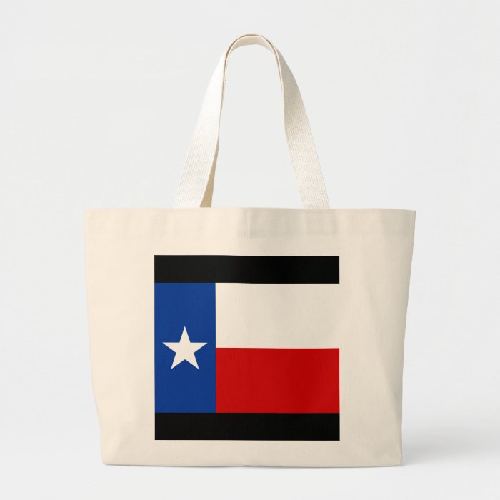 texas flag canvas bag