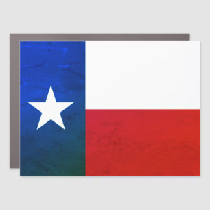 TEXAS Flag - Car Magnet