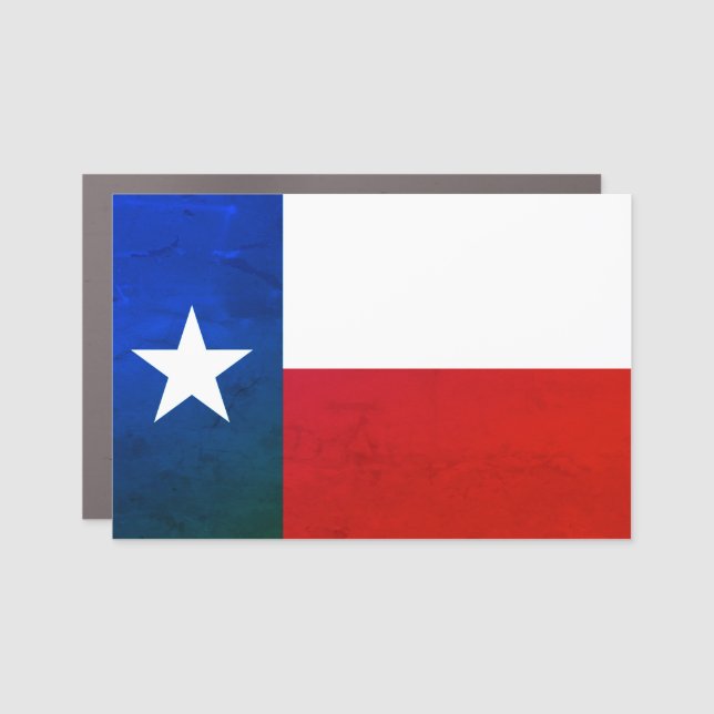 TEXAS Flag - Car Magnet (Front)