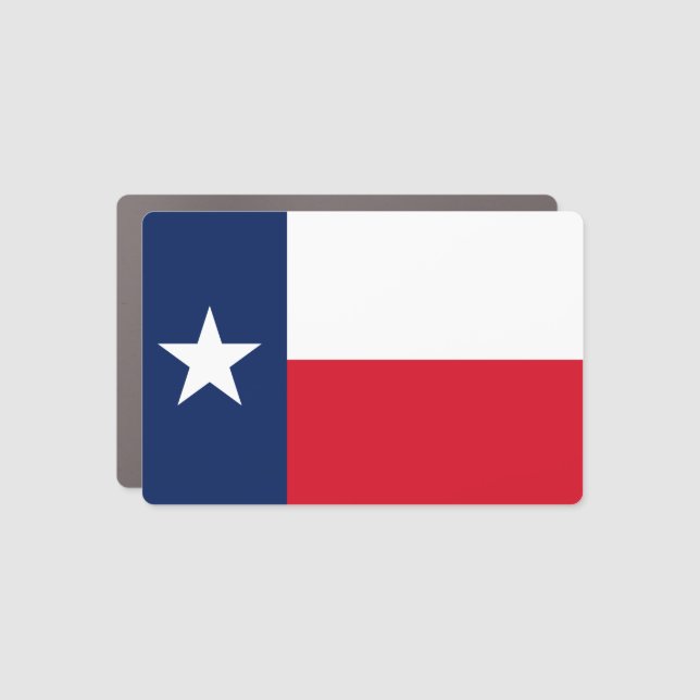 TEXAS Flag - Car Magnet (Front)