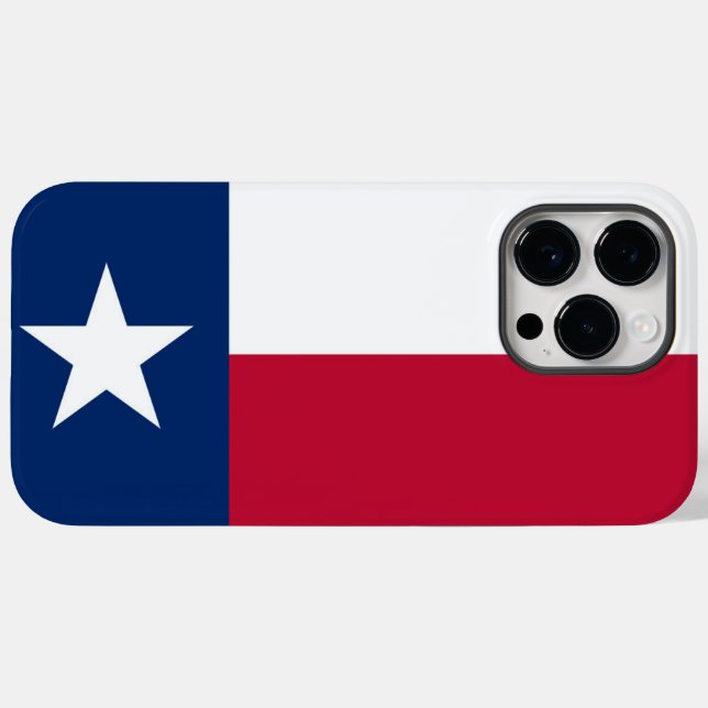 Texas Flag Case-Mate iPhone Case (Back (Horizontal))