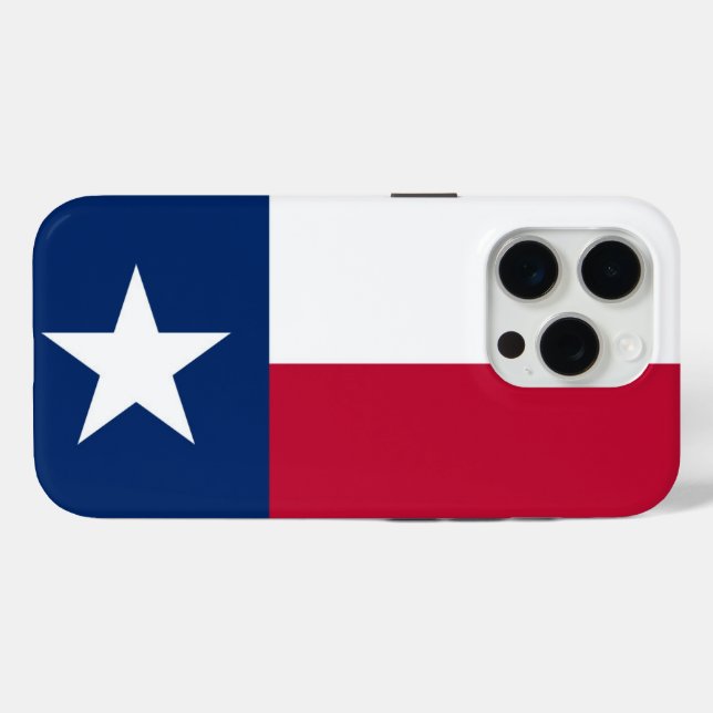 Texas Flag Case-Mate iPhone Case (Back (Horizontal))