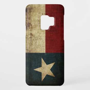 Texas Flag Case-mate Samsung Galaxy S9 Case by Crookedesign at Zazzle