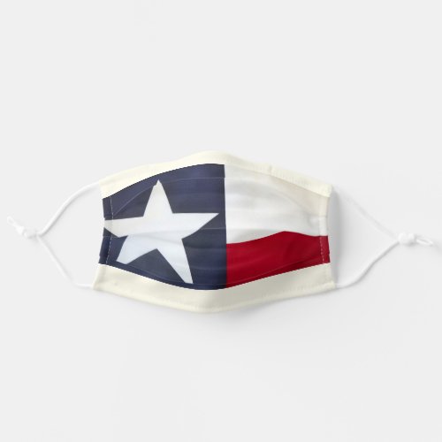 Texas flag cloth face mask