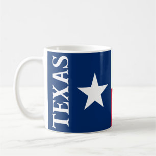 Texas flag coffee mug