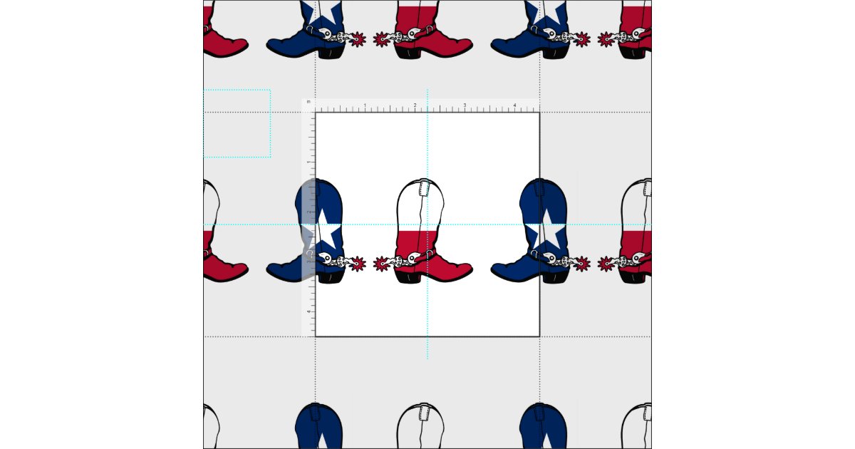 Texas Flag Cowboy Boots Any Color Background Fabric | Zazzle.com
