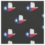 Texas Flag Cowboy Hat Fabric ANY COLOR BACKGROUND