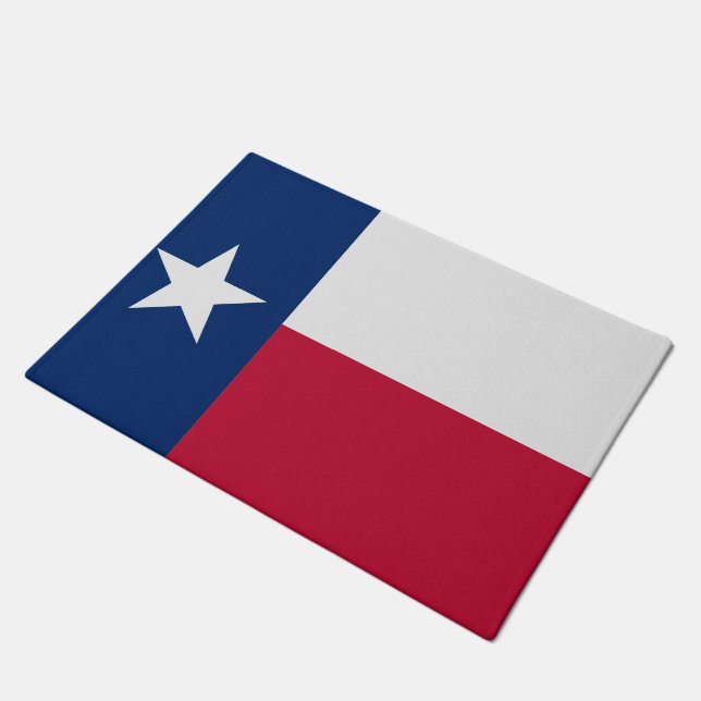 Texas Flag Door Mat (Angled)