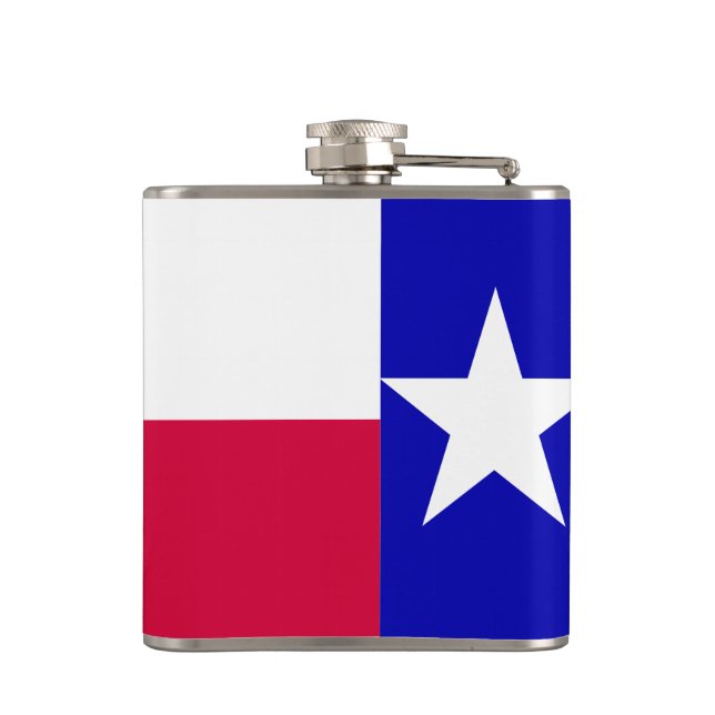 Texas Flag Flask (Back)