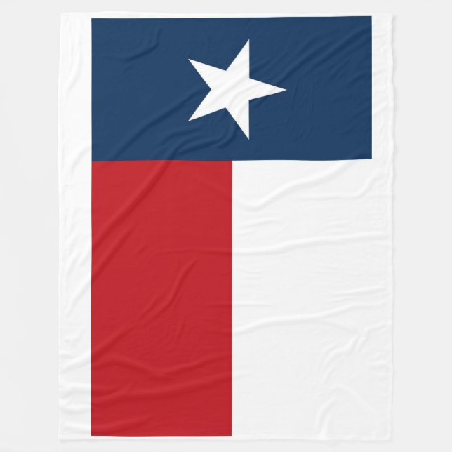 TEXAS FLAG FLEECE BLANKET (Front)