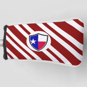 Texas flag golf head cover