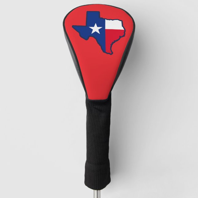 Texas Flag  Golf Head Cover (Front)