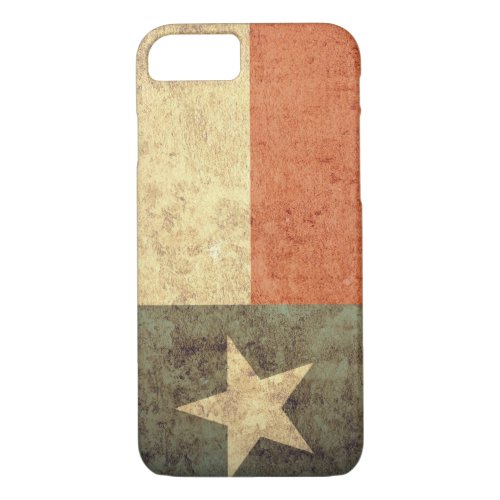 Texas Flag _ Grunge iPhone 87 Case