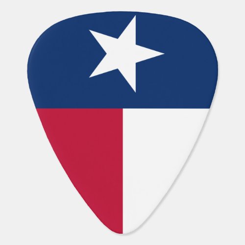 Texas Flag Guitar Pick