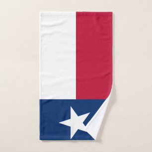 Texas Flag Hand Towel