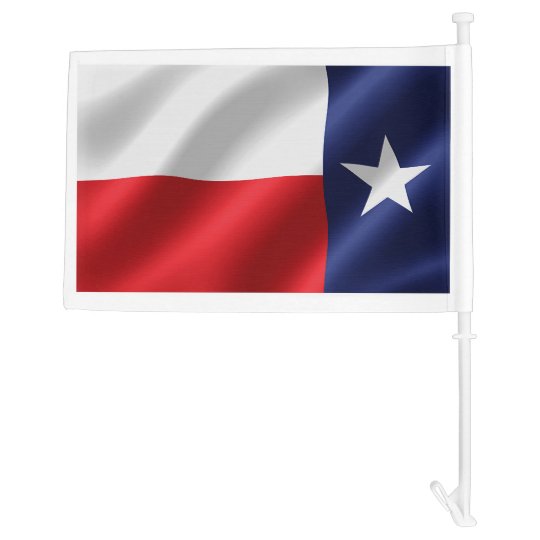 Texas Flag image for Car Flag | Zazzle.com