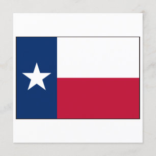 Texas Flag Invitation