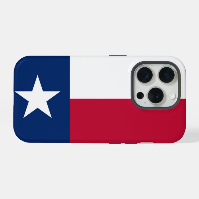 Texas Flag iPhone Case (Back Horizontal)