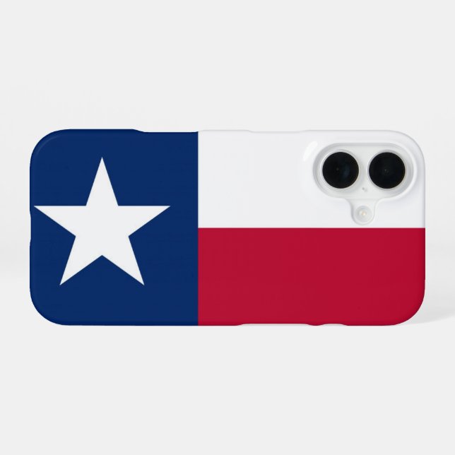 Texas Flag iPhone Case (Back Horizontal)