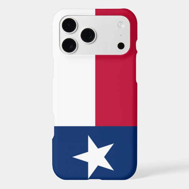 Texas Flag Iphone Case (Back)